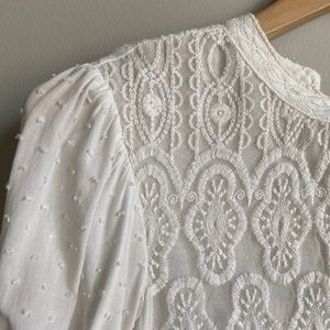 white peasant top